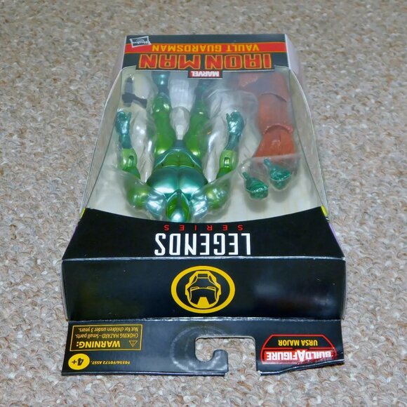 2021 Hasbro Marvel Legends 6" Iron Man Vault Guardsman New BAF Ursa Major - Picture 10 of 10